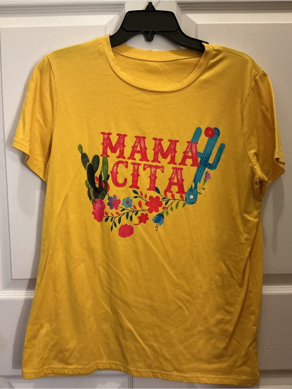 Mama Cita Yellow Graphic Tee - Women’s